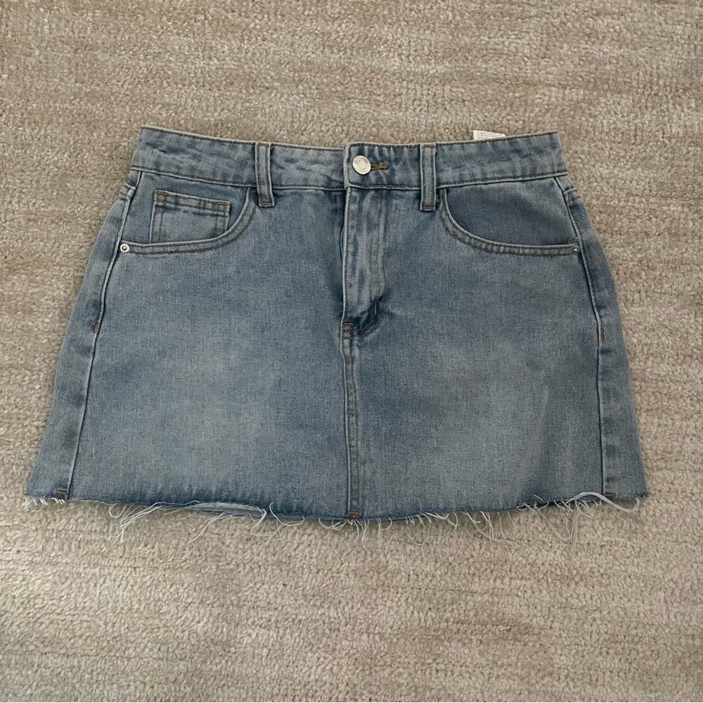 Denim skirt